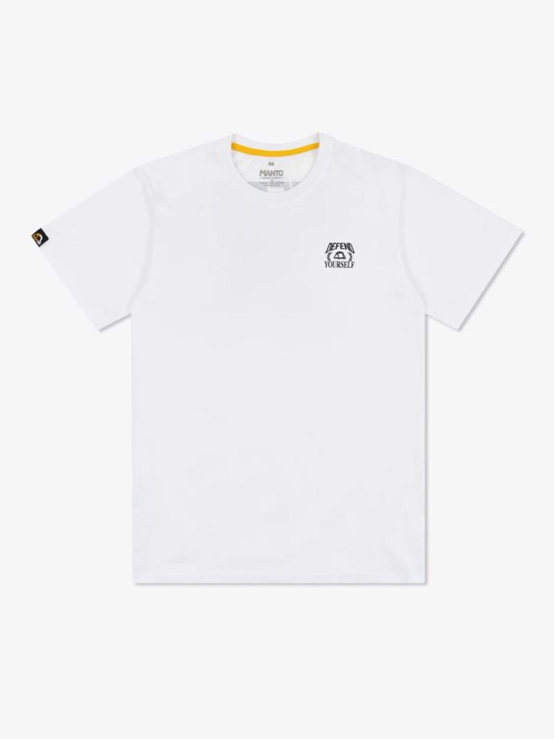 MANTO defend 25 tshirt- white